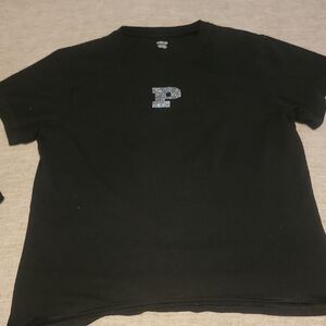 Victoria's Secret PINK Black Logo Tee